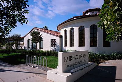 los angeles public library fairfax branch|fairfax library book sale.